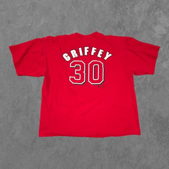 Vintage Cincinnati Reds Ken Griffey Jr MLB Baseball Shirt XXL - Picture 2 of 6